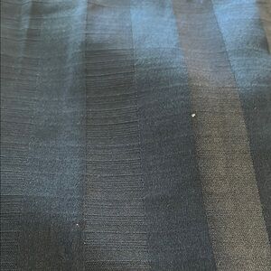 Elegant Blue Striped shower curtain